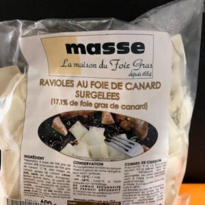 RAVIOLE FOIE GRAS CANARD 600G