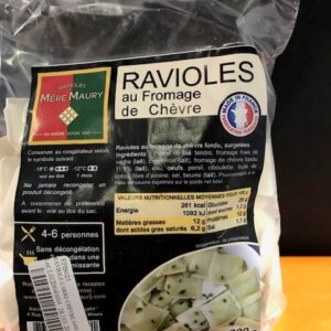 RAVIOLE CARRE CHEVRE 600G SURG