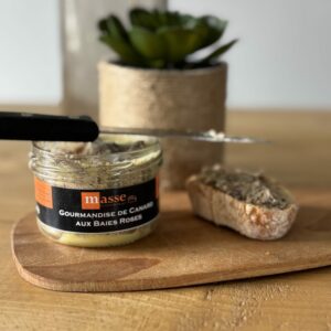 GOURMANDISE DE CANARD AUX BAIES ROSES 90G
